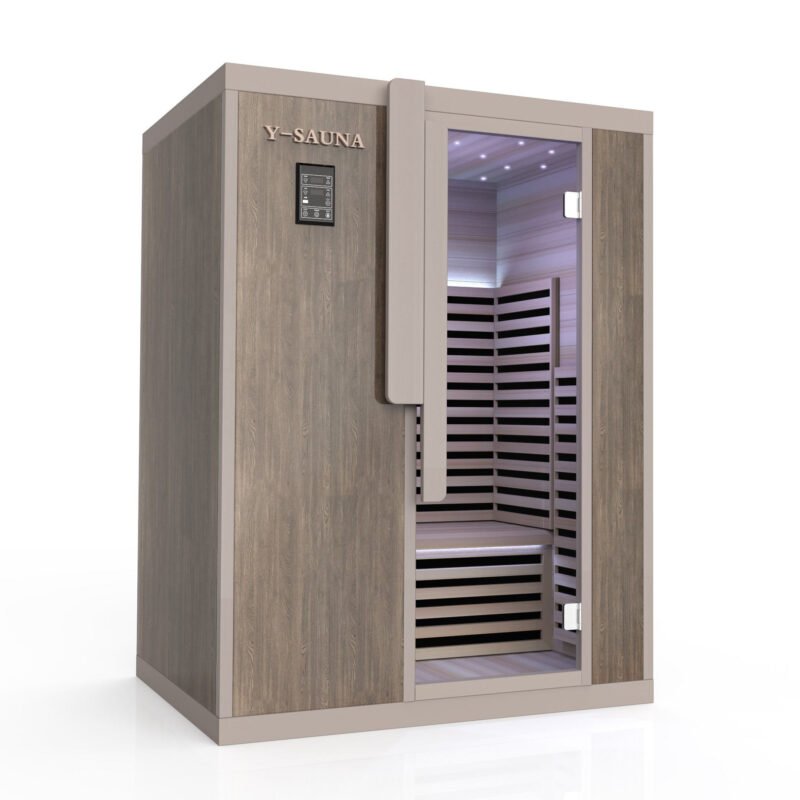 1-2 Person Infrared Low Emf Sauna Mini Sauna Room - 图片 2