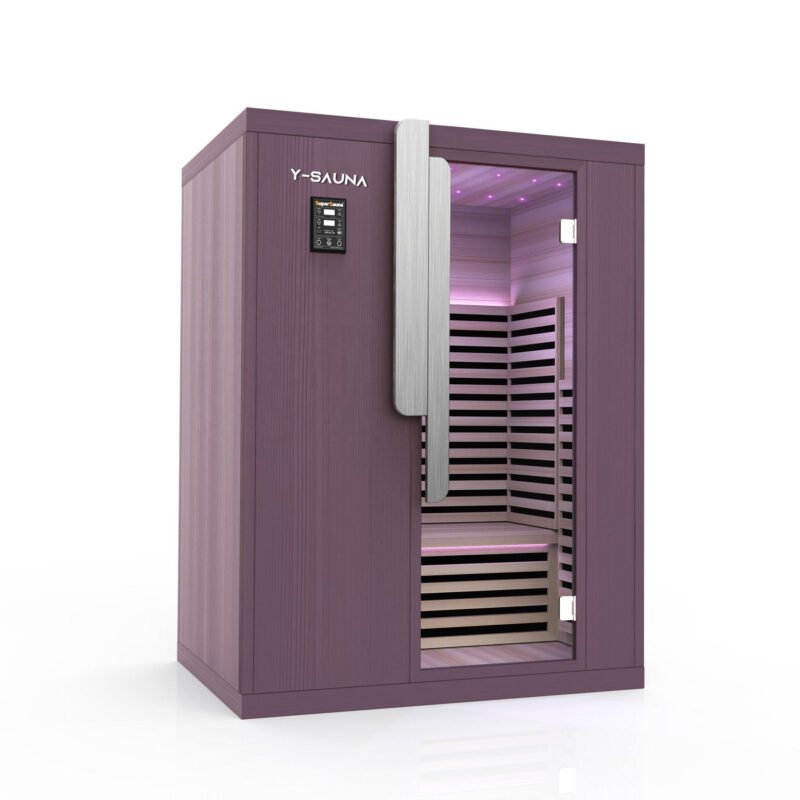 1-2 Person Infrared Low Emf Sauna Mini Sauna Room - 图片 3