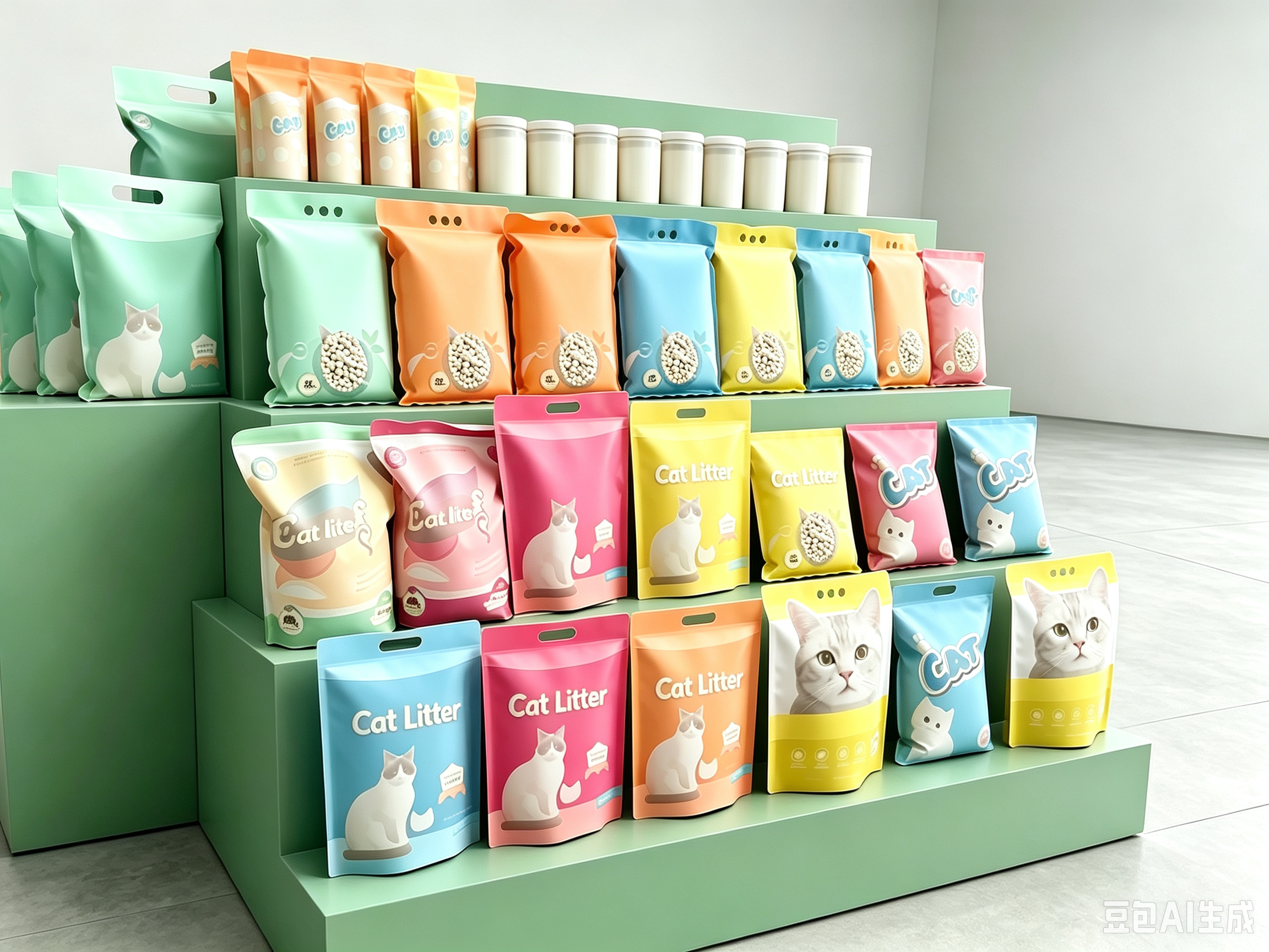 Unscented Tofu Cat Litter Dust‑Free Fast Clumping Flushable Plant Based Cat Litter - Image 6
